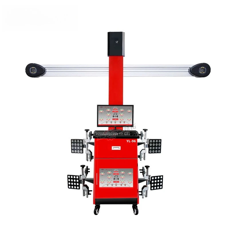 Four-column lift Automotive 3D four-wheel alignment equipment Full set of column lift Complete set of output