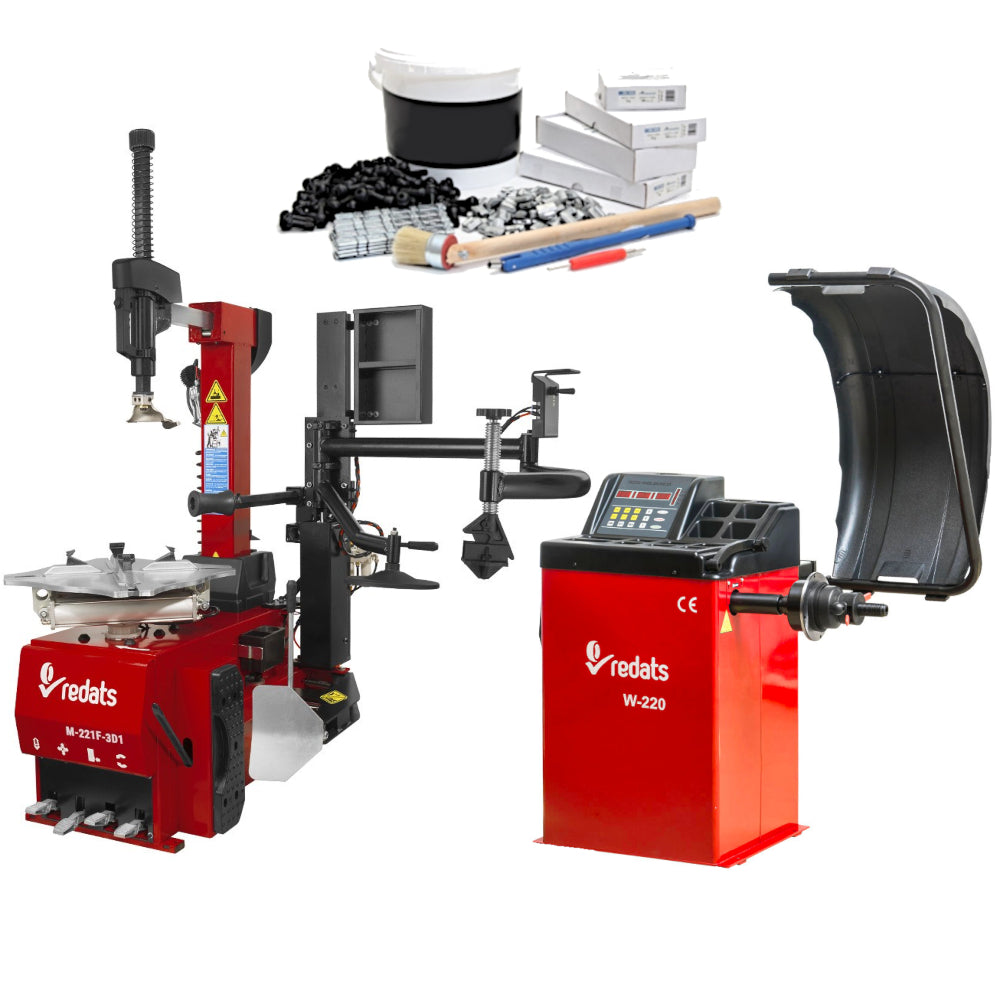 Pack Runflat - Démonte-pneu et équilibreuse - REDATS