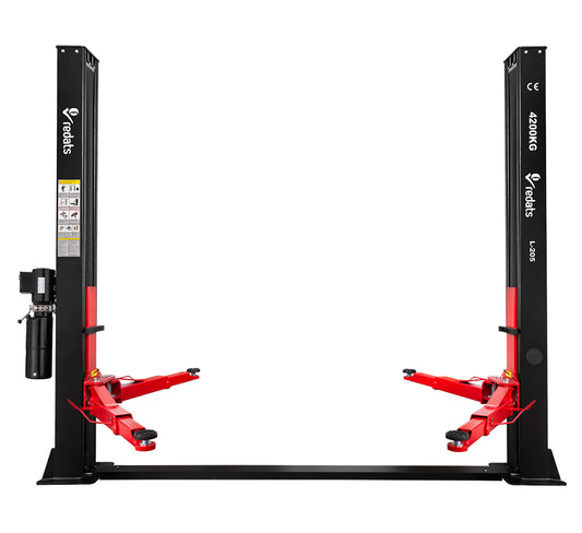 Pont élévateur 2 colonnes 4.2 Tonnes, déverrouillage manuel, bras symétriques – L-205- Redats