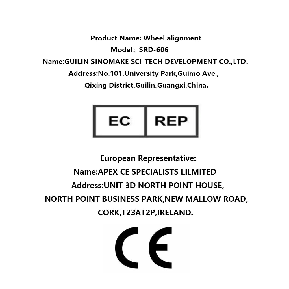 3D wheel alignment DDP price(shipping cost+ custom tax) SRD606